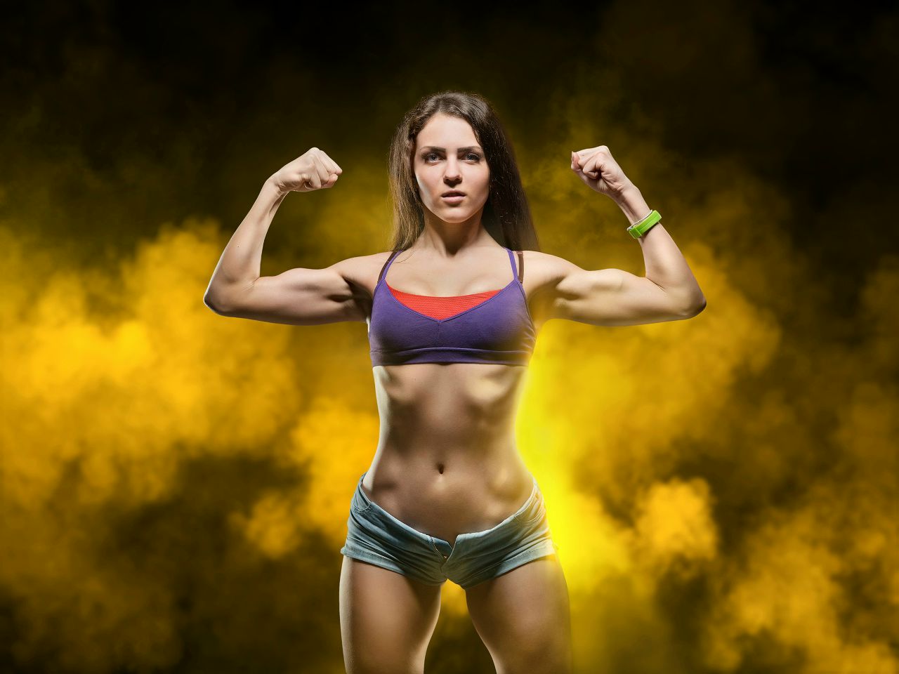 Athletic girls in Daegu